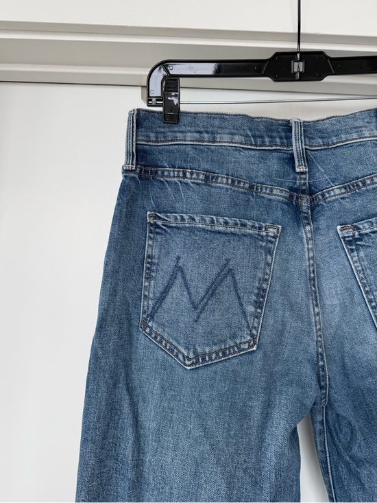 MOTHER Denim - MOTHER The Dodger Flood Cuff Jeans in Toil and Trouble size 27